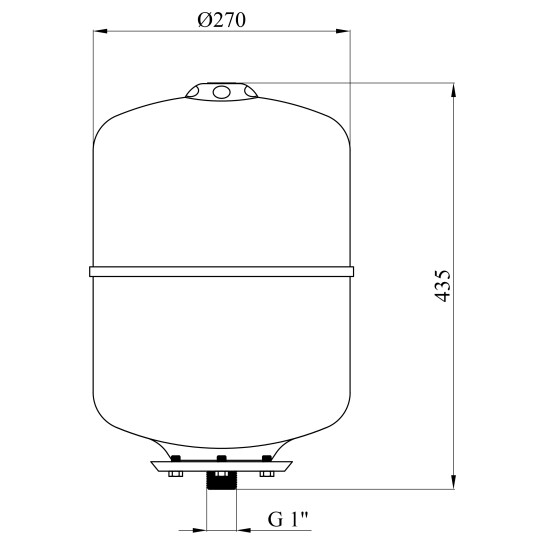 Додаткове фото - Розширювальний бак Grandwater PTV24