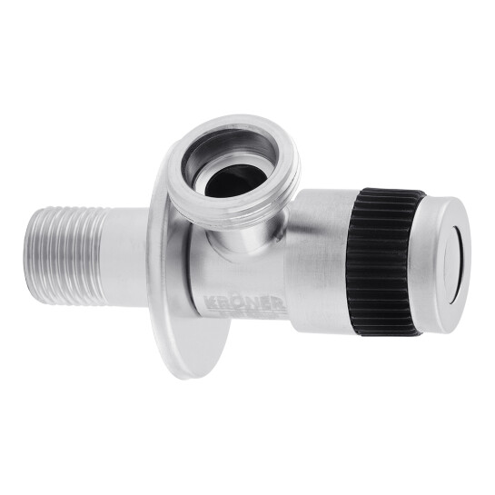 Крани приладові Кран приладовий Kroner KRP Edelstahl Klassisch - ESG102 1/2"х3/4" ЗЗ