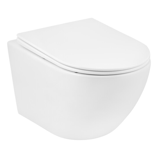 Додаткове фото - Комплект 4 в 1: Інсталяція Grohe Rapid SL 3 в 1 38772001 + Унітаз безободковий Kroner Harz WHI523632 RIMLESS з сидінням Slim Duroplast / Soft-close / Quick relase KH523632WHIR (38772001KH523632)