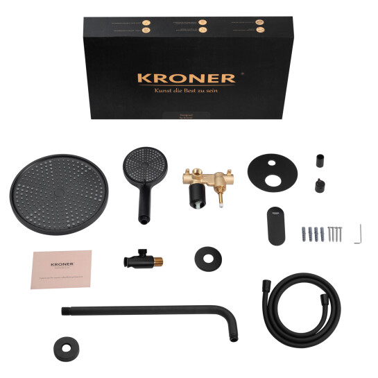 Додаткове фото - Душова система Kroner Element 211335B-3801
