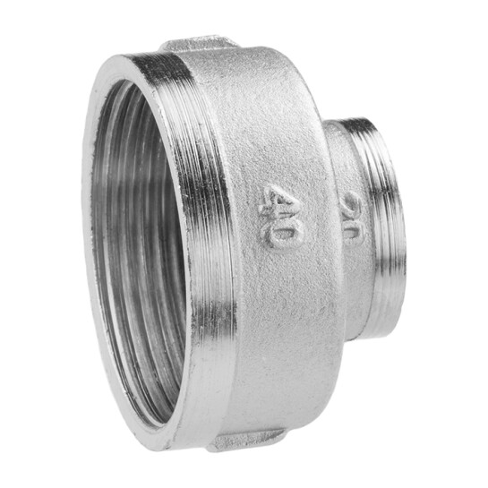 Муфти латунні Муфта перехідна посилена LexLine 1 1/2" х 3/4" ВВ нікельована НК0310-Вн