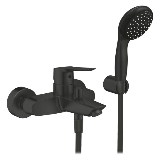 Додаткове фото - Набір змішувачів 3 в 1 для ванної кімнати Grohe QuickFix Start Black UA303301SQ