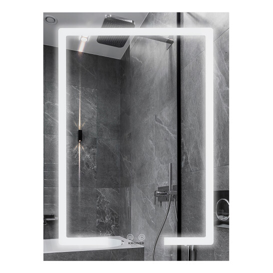 Головне фото - Дзеркало Kroner KRP Spiegel VR2-5080 з LED-підсвічуванням