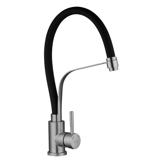 Головне фото - Змішувач для кухні Kroner KRP Edelstahl Klassisch - ESG03593BLK