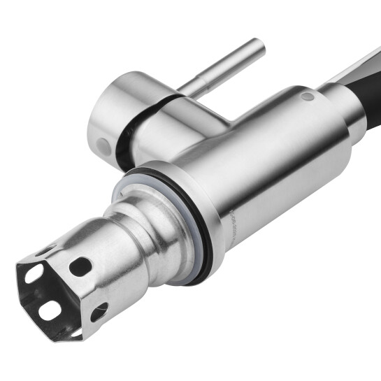 Додаткове фото - Змішувач для кухні Kroner KRP Edelstahl Klassisch - ESG03593BLK