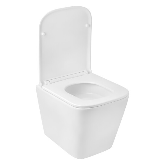 Додаткове фото - Комплект 4 в 1: Інсталяція Grohe Rapid SL 3 в 1 38772001 + Унітаз підвісний безобідковий Kroner Eifel WHI493436 TORNADO з сидінням (38772001KE493436T)