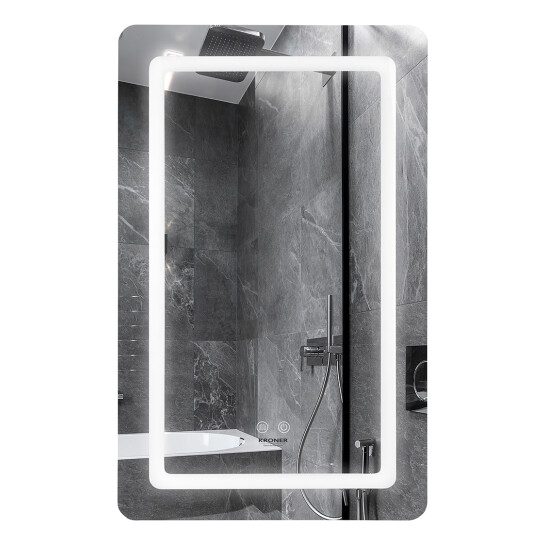 Головне фото - Дзеркало Kroner KRP Spiegel VR6-5080 з LED-підсвічуванням