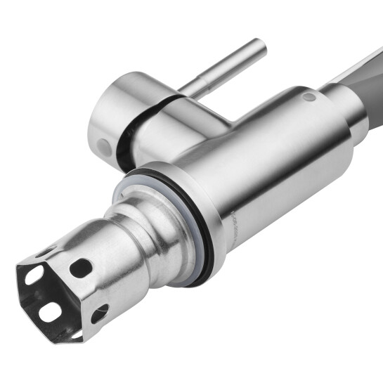 Додаткове фото - Змішувач для кухні Kroner KRP Edelstahl Klassisch - ESG03593GRA