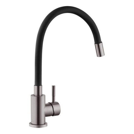 Додаткове фото - Змішувач для кухні Kroner KRP Edelstahl Klassisch - PVD035BLK