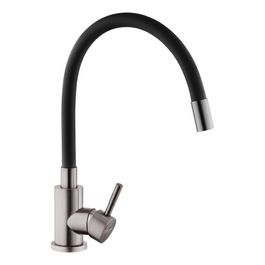 Додаткове фото - Змішувач для кухні Kroner KRP Edelstahl Klassisch - PVD035BLK
