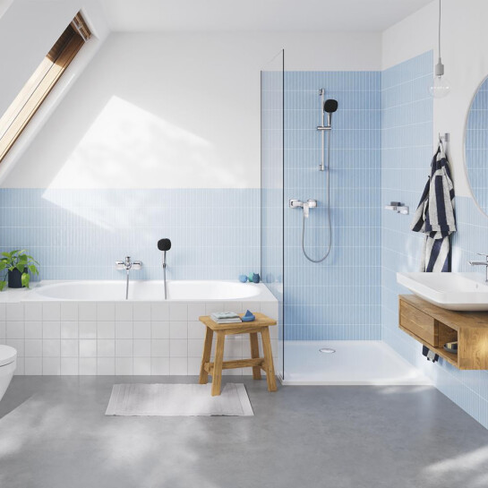 Додаткове фото - Змішувач для ванни Grohe QuickFix Dice 1018720000