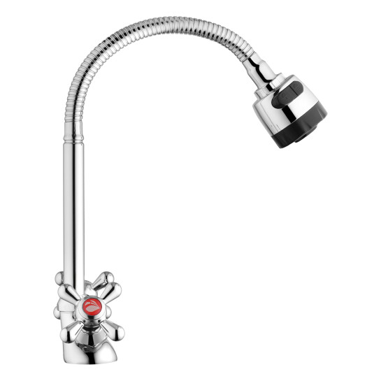 Додаткове фото - Змішувач для кухні з гнучким виливом Agua Toledo - C039
