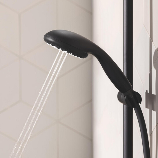 Додаткове фото - Змішувач для ванни Grohe QuickFix Start Black UA30330702