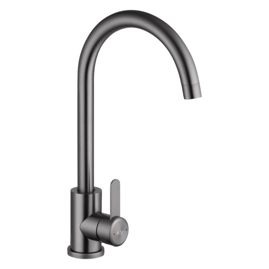 Головне фото - Змішувач для кухні Agua Elposo-INOX035AM