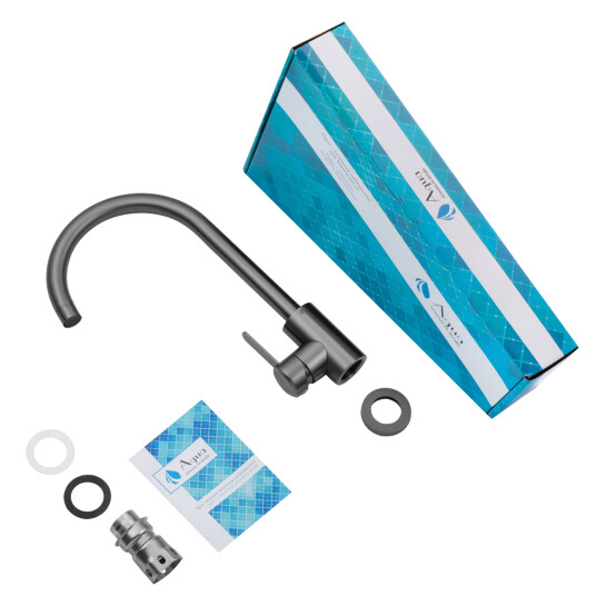 Додаткове фото - Змішувач для кухні Agua Elposo-INOX035AM