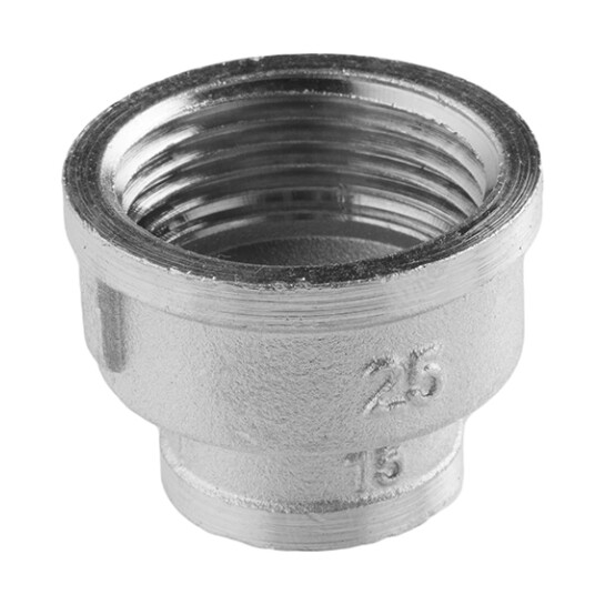 Додаткове фото - Муфта перехідна посилена LexLine 1"х1/2" ВВ нікельована НК0315-Вн