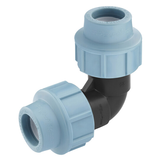 Головне фото - Коліно ПЕ SantehPlast 25х25 мм