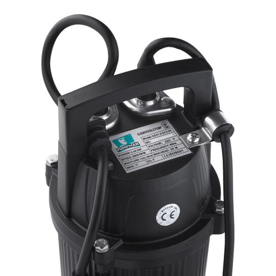 Додаткове фото - Насос дренажний Pumpman QDX1,5-24-0,55 кВт Hmax 25 м Qmax 7,2 куб.м 550 Вт