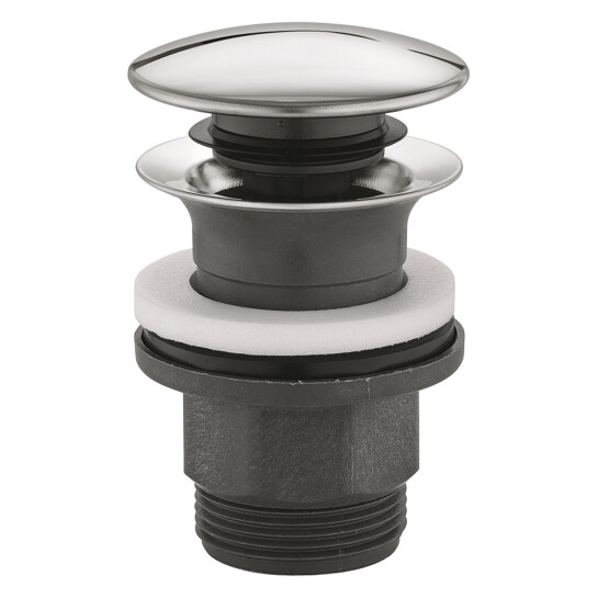 Головне фото - Донний клапан для раковин Grohe 1 1/4" з переливом 40824000