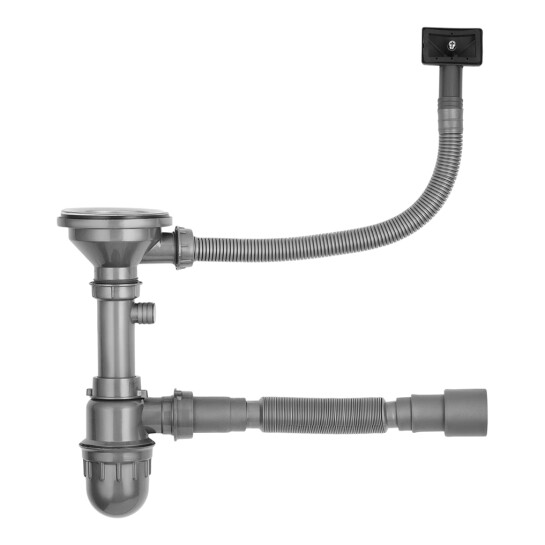 Сифони для кухонних мийок Сифон для кухонної мийки Kroner KRP Siphon - 011 3 1/2"х50/40 мм