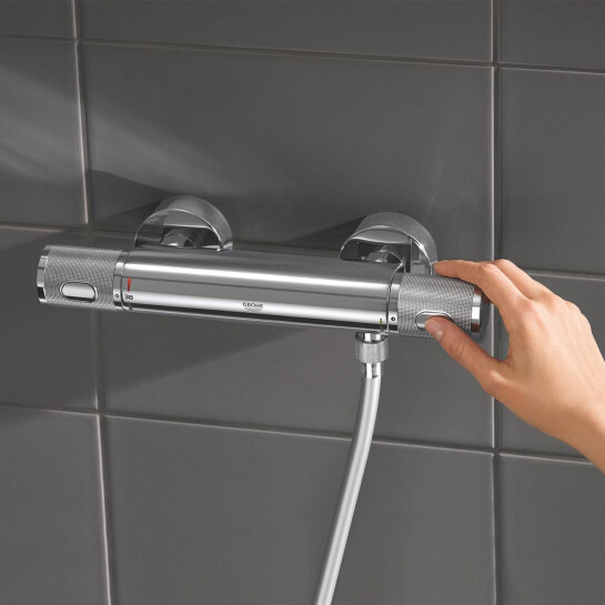 Додаткове фото - Змішувач термостатичний для душу Grohe QuickFix Precision Feel 34791001