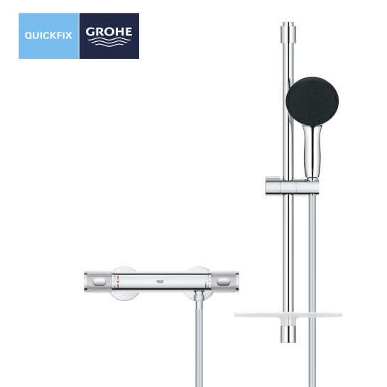 Додаткове фото - Змішувач термостатичний для душу Grohe QuickFix Precision Feel 34791001
