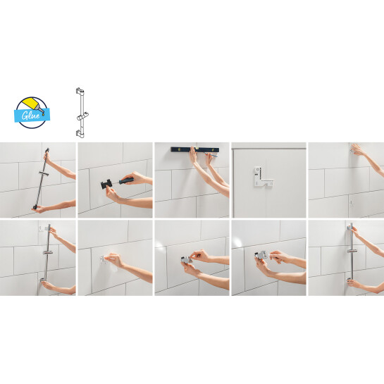 Додаткове фото - Змішувач термостатичний для душу Grohe QuickFix Precision Feel 34791001