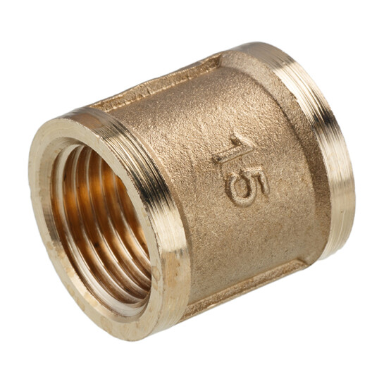 Муфти латунні Муфта посилена LexLine 1/2" ВВ латунна УК0305-В