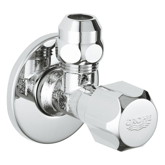 Крани приладові Кран приборный Grohe 1/2"х3/8" 2201700M