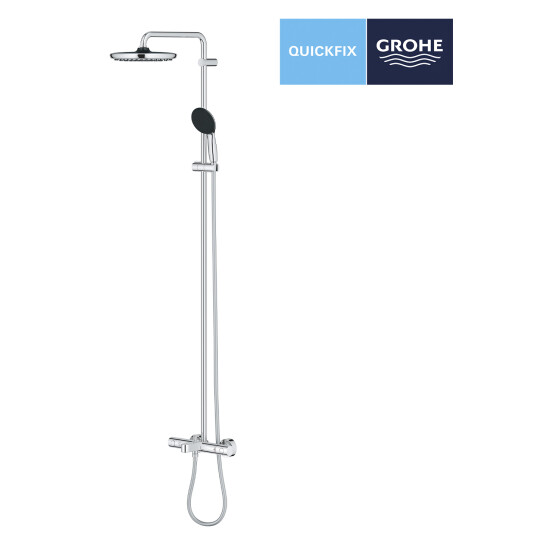 Додаткове фото - Душова система термостатична Grohe QuickFix Vitalio Start System 250 26988001