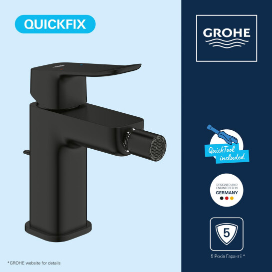 Додаткове фото - Змішувач для біде Grohe QuickFix Dice 1018772430