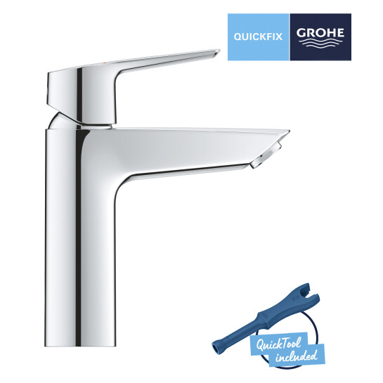 Додаткове фото - Змішувач для раковини Grohe QuickFix Start M-Size 24204002