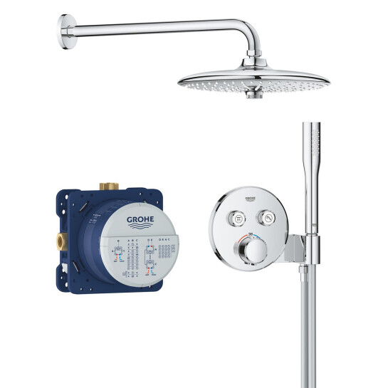 Душові системи Душова система прихованого монтажу Grohe QuickFix Precision SmartControl 34878000