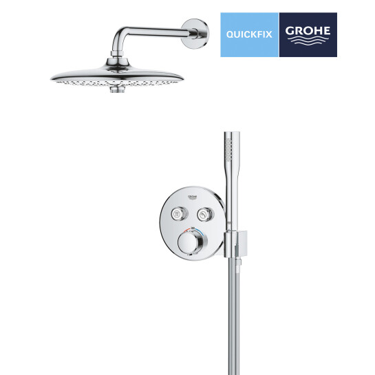 Додаткове фото - Душова система прихованого монтажу Grohe QuickFix Precision SmartControl 34878000