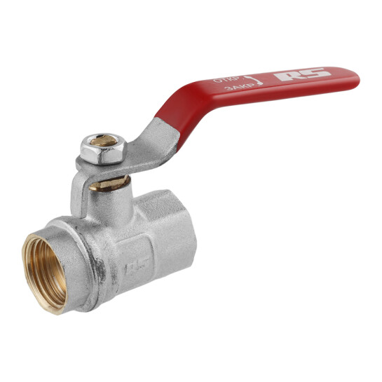 Крани кульові Кран кульовий STA 1/2" ВВ PN30 ручка, нікельований