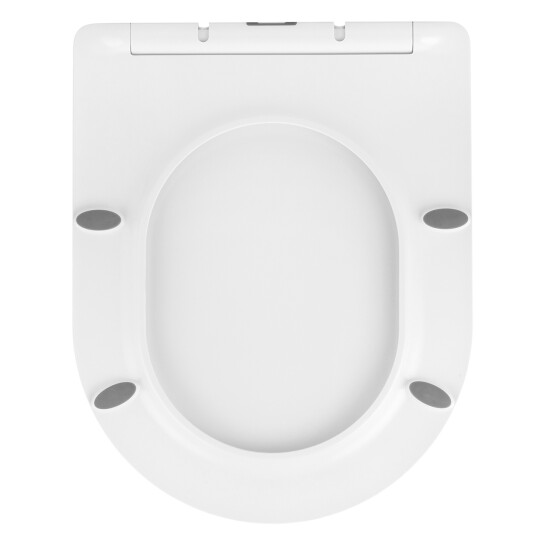 Додаткове фото - Унітаз підвісний безобідковий Kroner Harz WHI523632 RIMLESS з сидінням (KH523632WHIR)