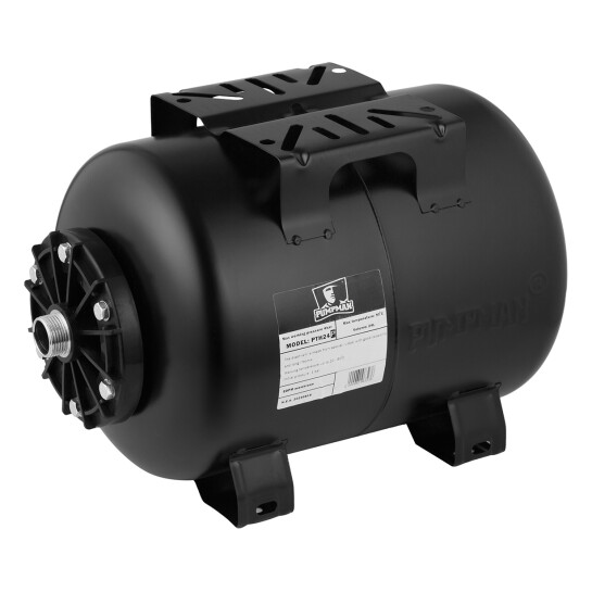 Головне фото - Гідроакумулятор Pumpman горизонтальний 24 л полімерний фланець