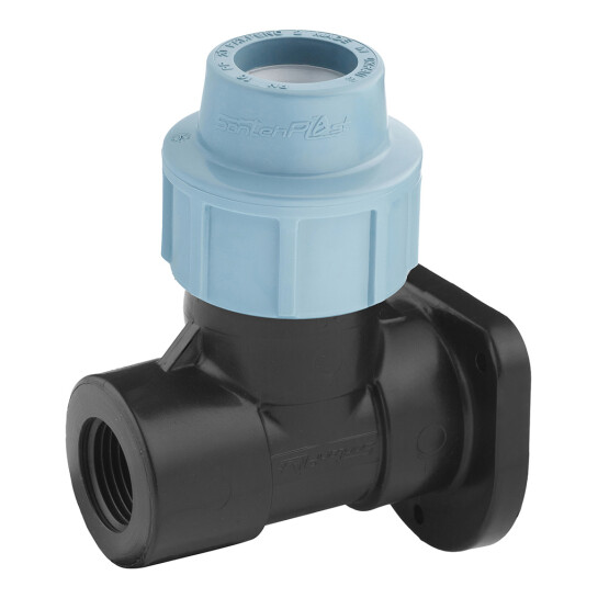 Головне фото - Коліно настінне ПЕ SantehPlast 20х1/2" РВ