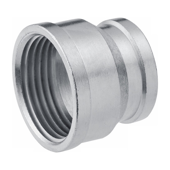 Муфти латунні Муфта перехідна Karro 3/4"х1/2" ВВ нікельована KR-3122