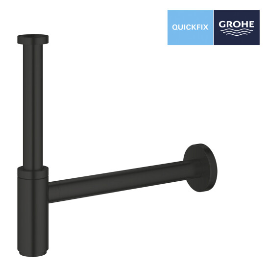 Додаткове фото - Сифон для раковини Grohe QuickFix 295032430 1 1/4" без випуску