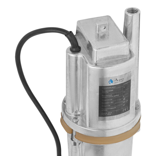 Додаткове фото - Насос вібраційний Agua XVM60-3 Hmax 72 м Qmax 25 л/хв P 350 Вт