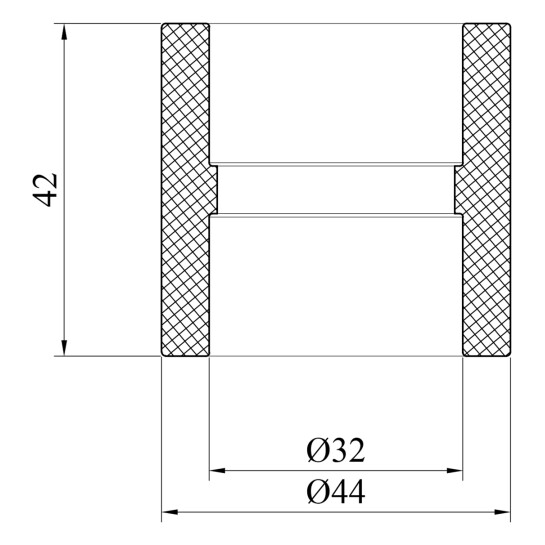 Додаткове фото - Муфта PPR GrandiTherm 32 мм
