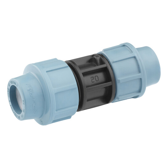 Головне фото - Муфта ПЕ SantehPlast 20х20 мм