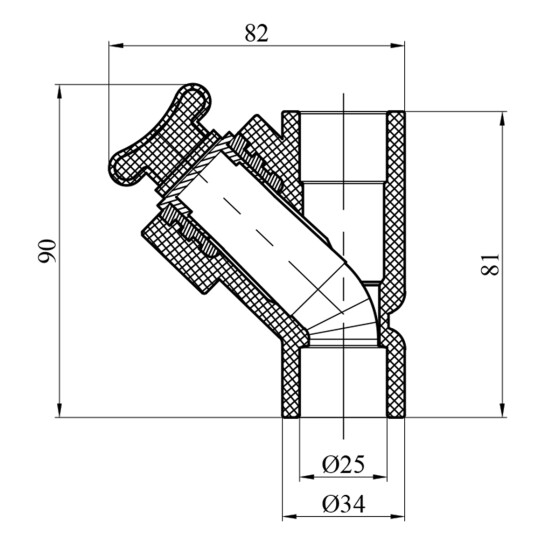 Додаткове фото - Зворотний клапан PPR GrandiTherm 25 мм
