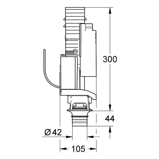 Додаткове фото - Змивний клапан Grohe 38736000
