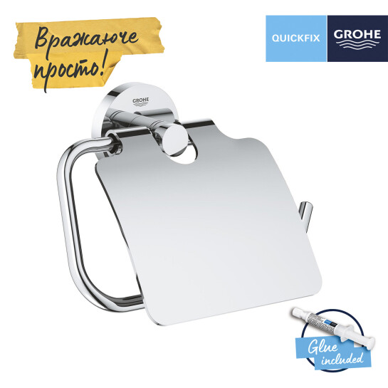 Додаткове фото - Тримач для туалетного паперу Grohe QuickFix Start 41179000