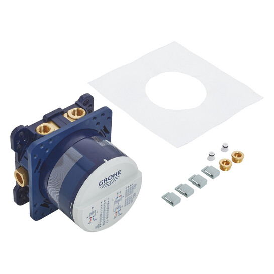 Додаткове фото - Душова система прихованого монтажу термостатична Grohe QuickFix SmartControl UA202802C3