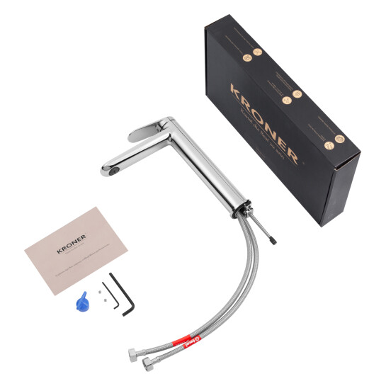 Додаткове фото - Змішувач для раковини Kroner Element 211111-0101