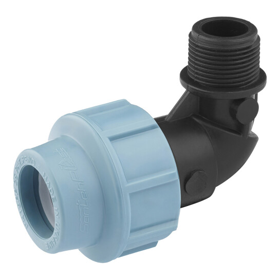 Головне фото - Коліно ПЕ SantehPlast 25х3/4" РЗ