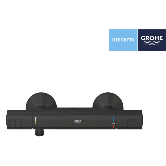 Додаткове фото - Змішувач термостатичний для душу Grohe QuickFix Precision Start 345942430